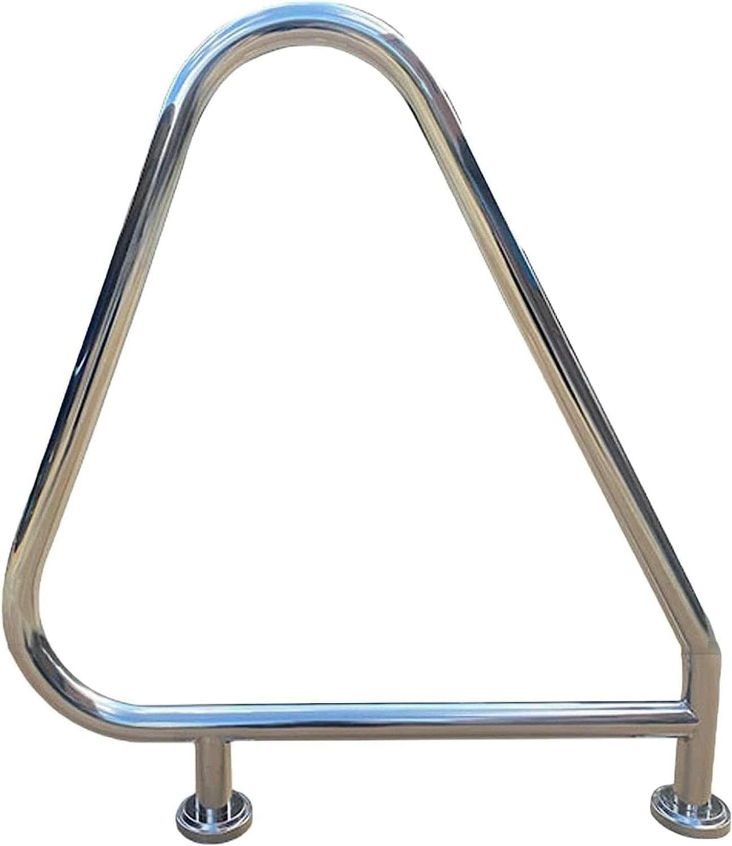 Barandilla de Piscina de fácil instalación, de 81x90 cm, Apta para Piscinas empotradas, con Soporte Lateral, diseño Antideslizante, Que Mejora la Experiencia de natación y Proporciona una só