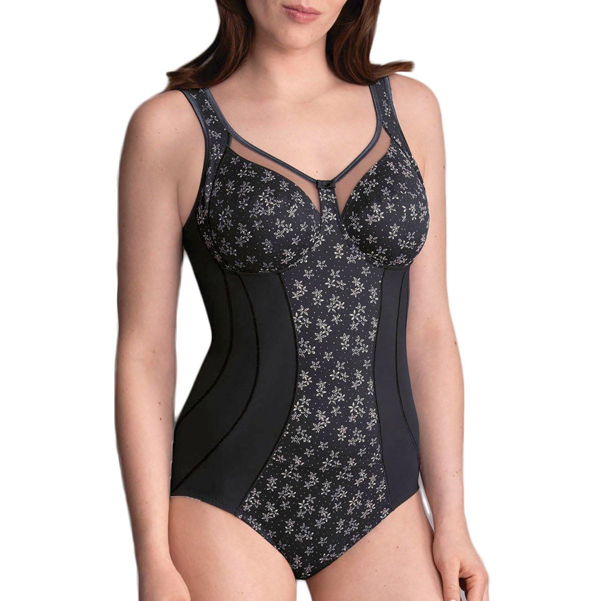 Anita Clara Art 3553 Comfort Corselet without Underwire Anthracite 75 G, anthracite, 34G