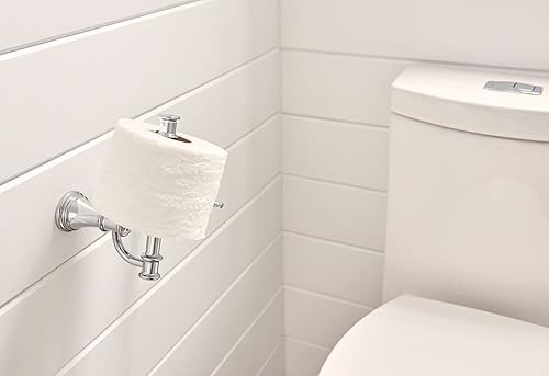 Miniatura 4 de Moen Belfield YB6408CH - Soporte de papel higiénico giratorio cromado