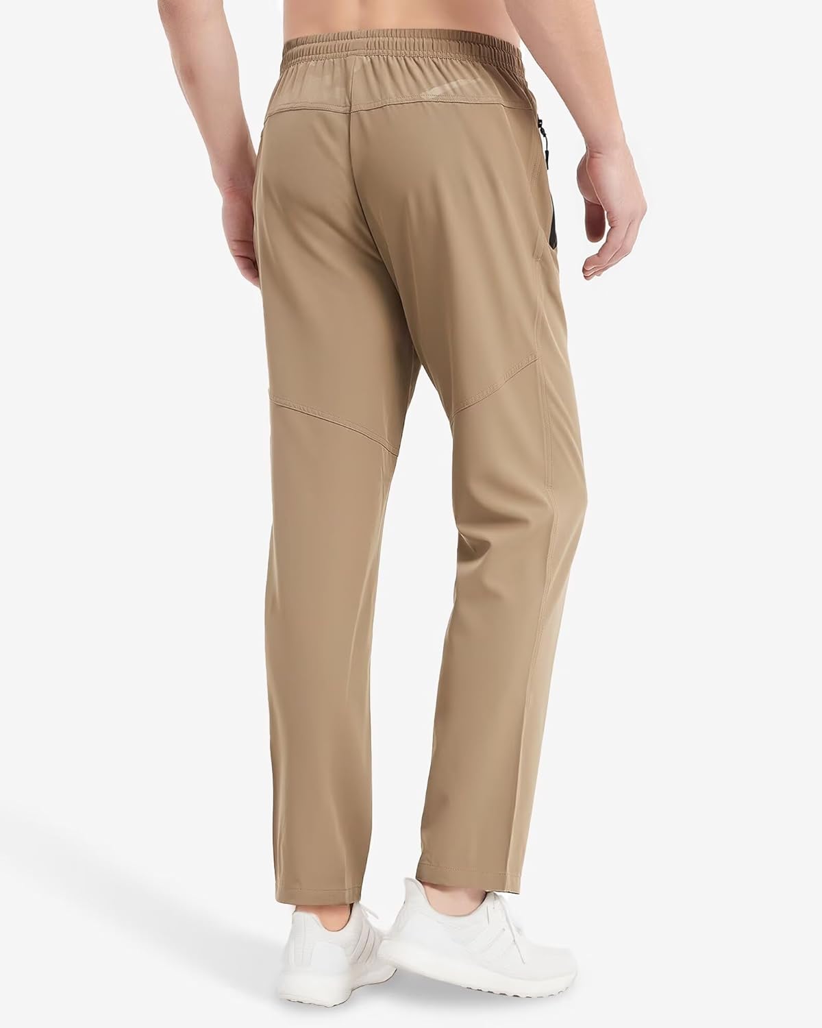 Boladeci Men's Joggers Lightweight Quick Dry Pants Athletic Hiking Workout Elastic Waist Sweatpants with Pockets - Image 4