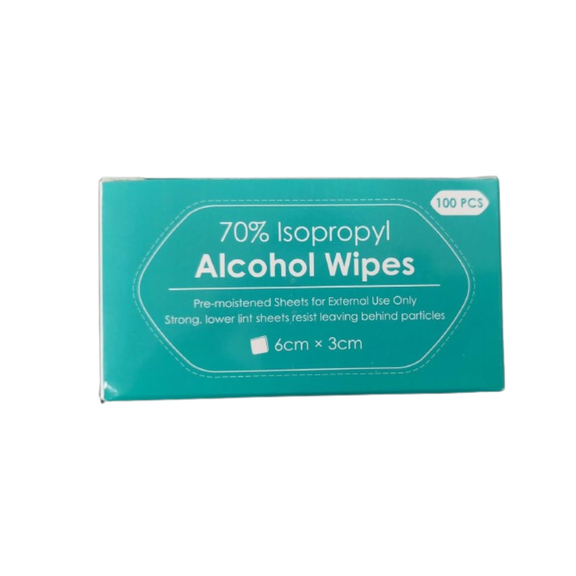 100PCS Disposable Alcohol Wipes, Alcohol Pad Individually Wrapped Disposable Alcohol Prep Pads Swabs