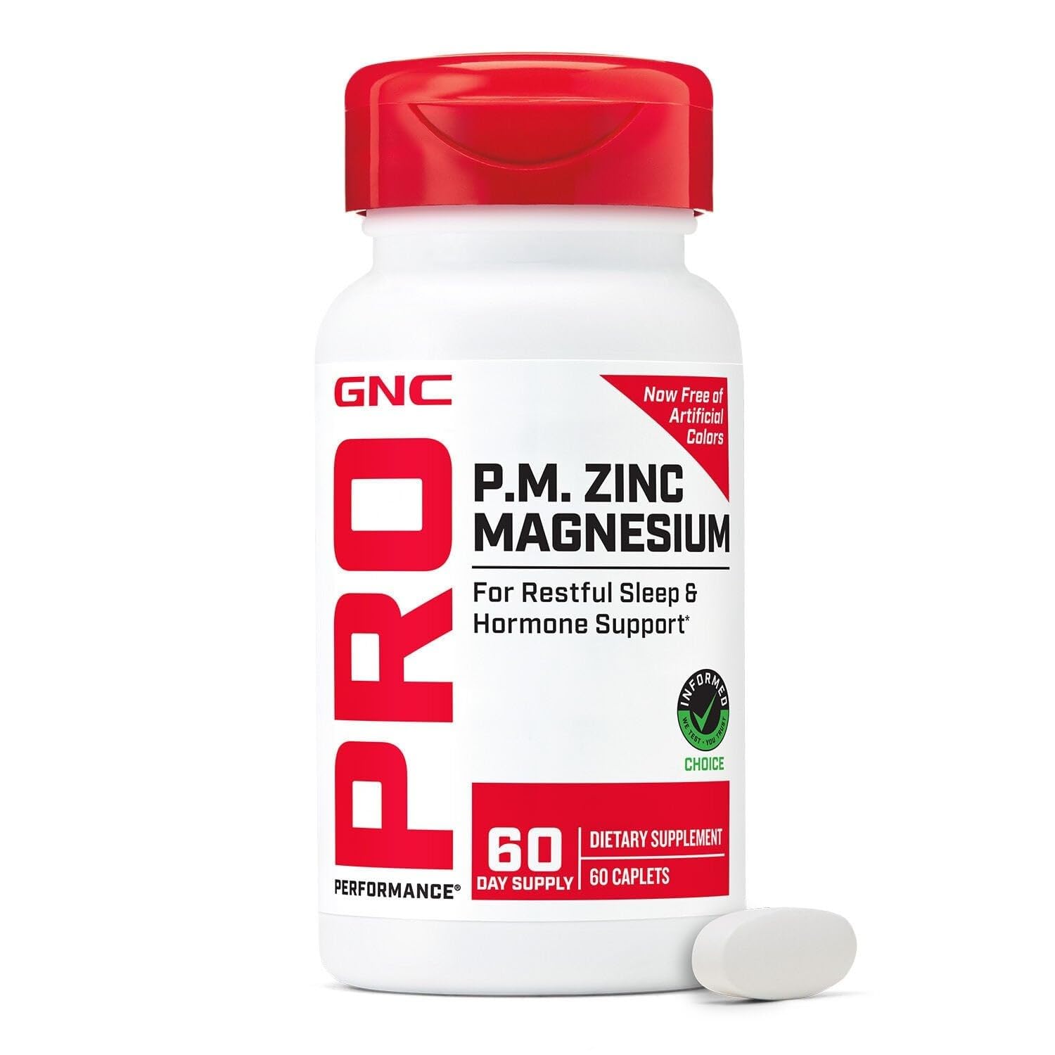 GNC Pro Performance Zinc Magnesium (60 Tablets)-image-41