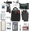 ASA TECHMED Advanced Emergency Trauma Kit with CAT GEN-7 Tourniquet – Compact, Comprehensive First Aid Field Kit for Tactical, Outdoor, and Emergency Responders