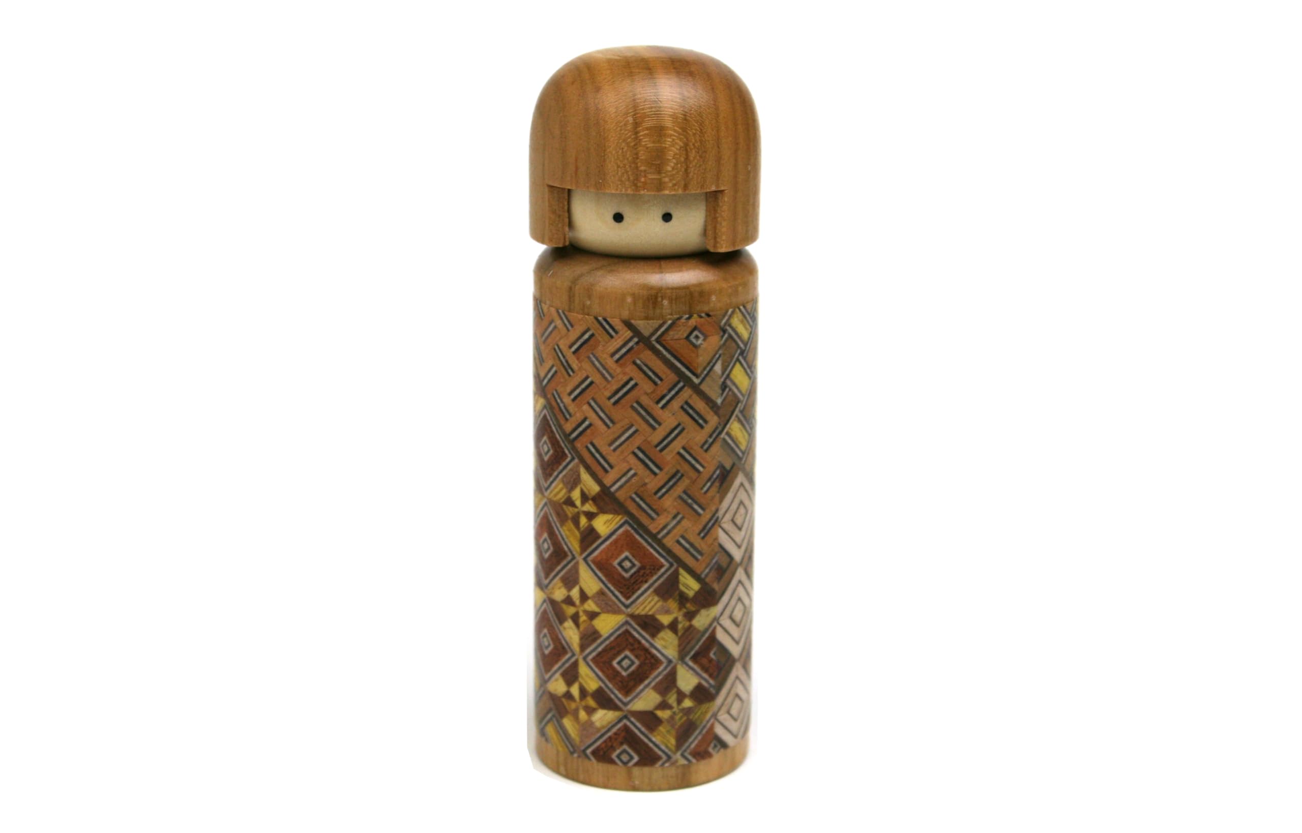 Parquet Kokeshi Picker Holder - Hakone Maruyama Bussan