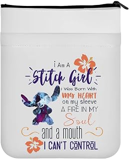 MAOFAED Cartoon Inspired Gift Hibiscus Book Sleeve for Book Lover Hibiscus Flower Gift Book Protector for Girls (Can't Control BS CA)