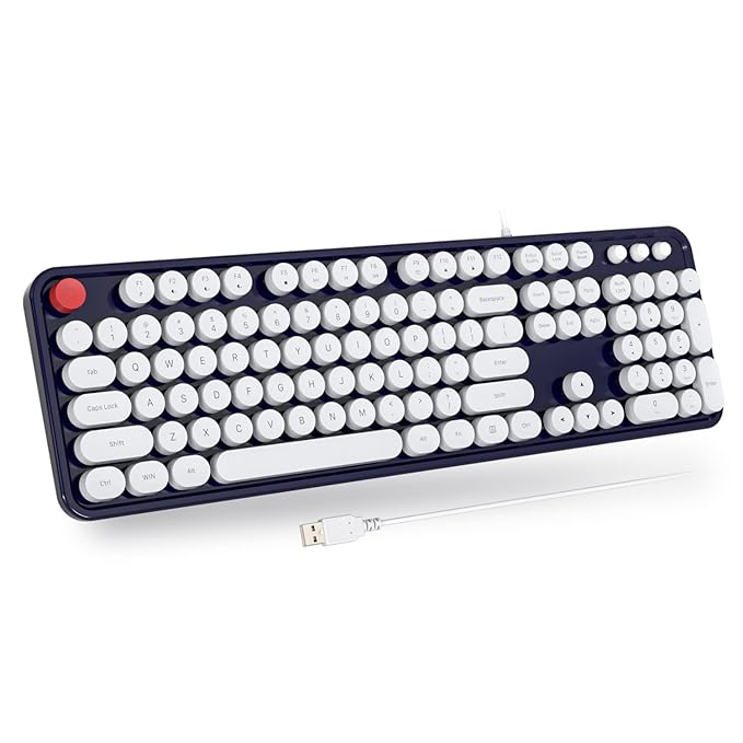 Amazon.in Buy Computer Keyboards Wired, Atelus Full Size Typewriter