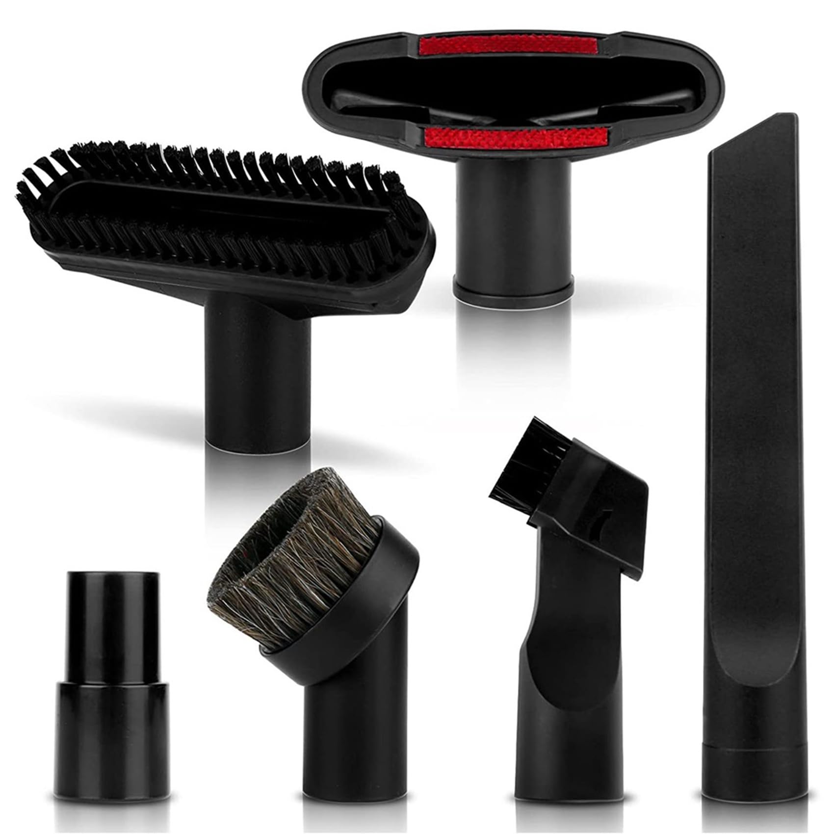 CTRLZS Vacuum Cleaner Attachments 32mm Vacuum Cleaner Attachment Kit Extra Nozzle Kit Cleaning Brush Brushes and Nozzles