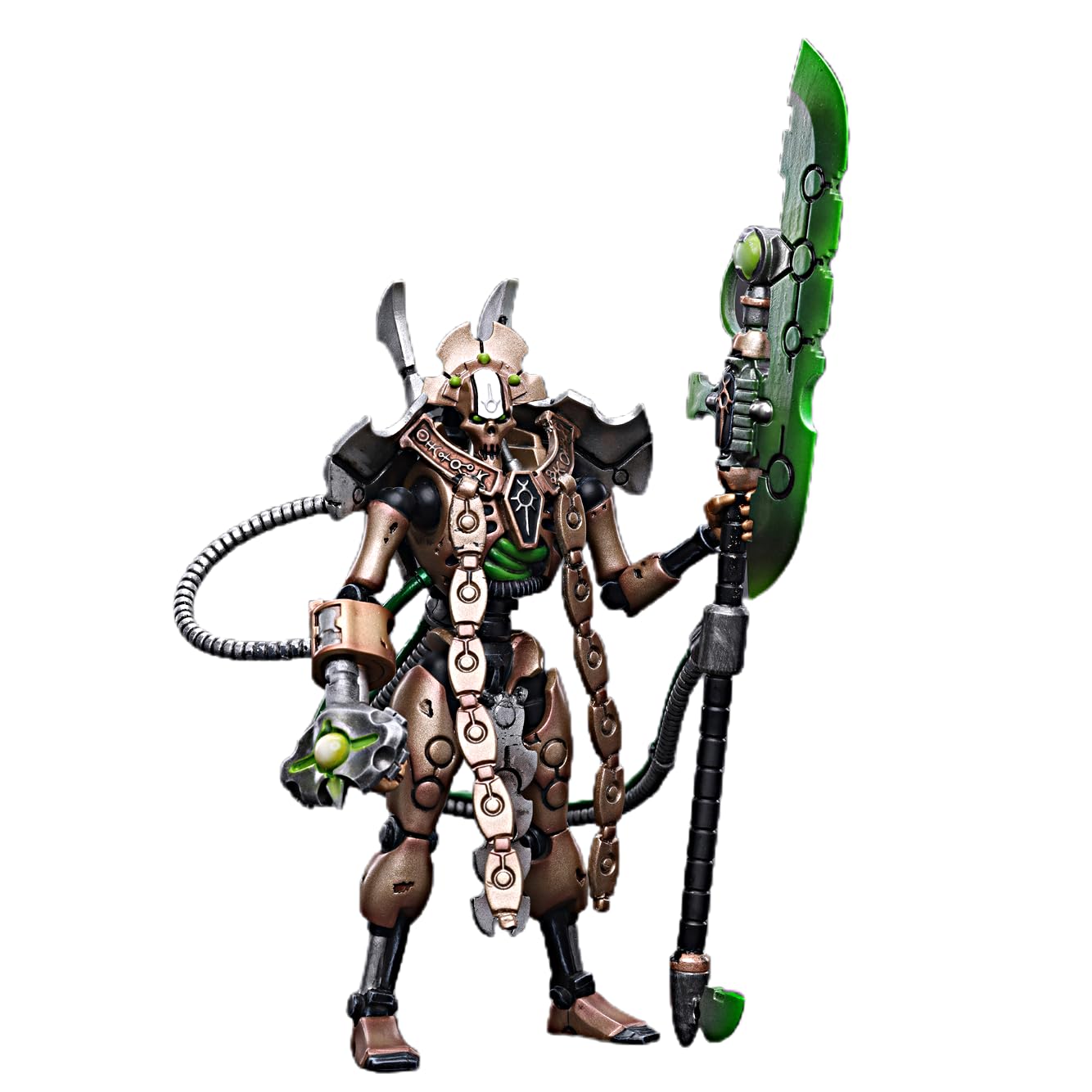 Figura JOYTOX X Warhammer 40k Necrons Szarekhan Dynasty Deathmark Scala 1/18, Dipinta E Assemblata