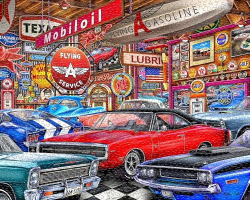 Puzzle Muscle Car Tematica Car 3+ Anos miniatura 6
