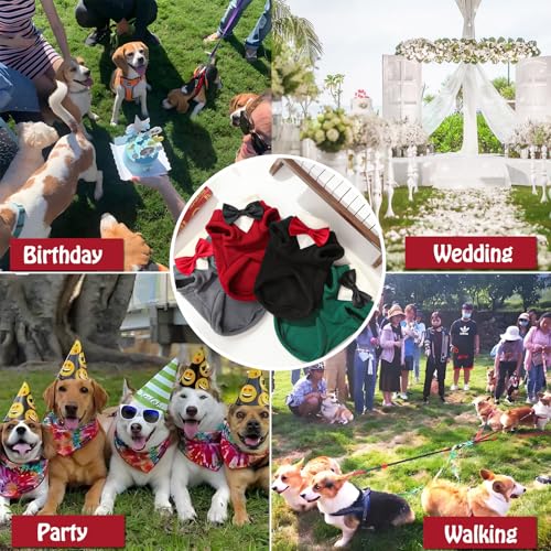 Disfraz formal para perro talla L 4 piezas miniatura 6