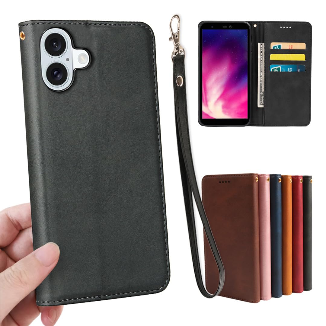 FERNANDESDIGI-ZO左利きアダプター、スタンド、ケース付き Amazon.co.jp: 【GoKIGIoD】 左利き用 iPhone16 ケース 手帳型 右開き
