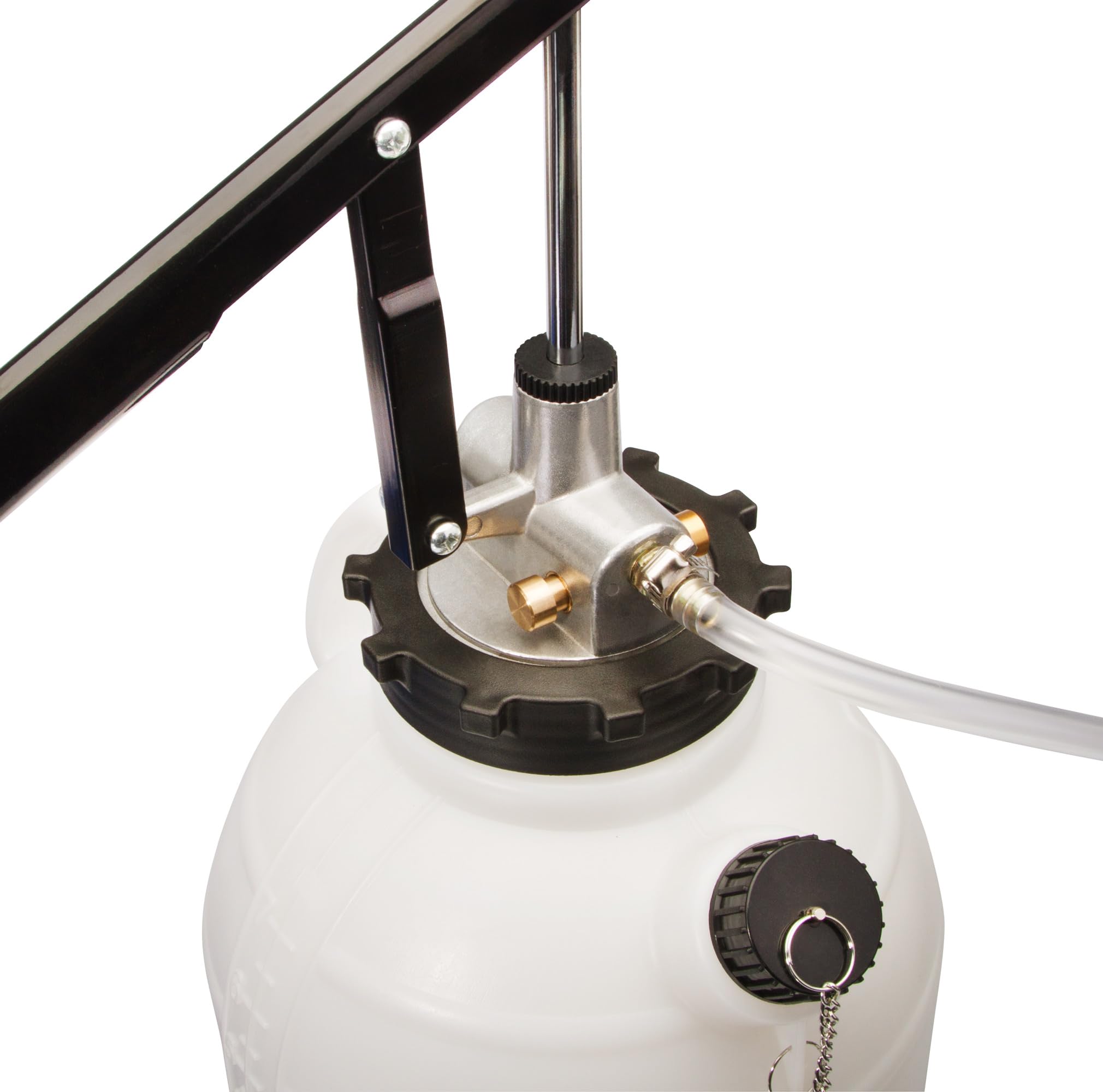 otgerlensker products Manueller Öleinfüller mit Werkzeuge Ölfüllgerät Einfüllgerät Getriebeölpumpe 7,5L 15 Adapter
