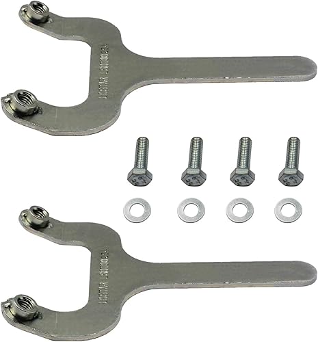 Miniatura 2 de Tuerca de bandera de pasador de barra trasera compatible con Jeep Cherokee XJ 4WD 2WD 1984-2001 - Montaje de choque superior trasero