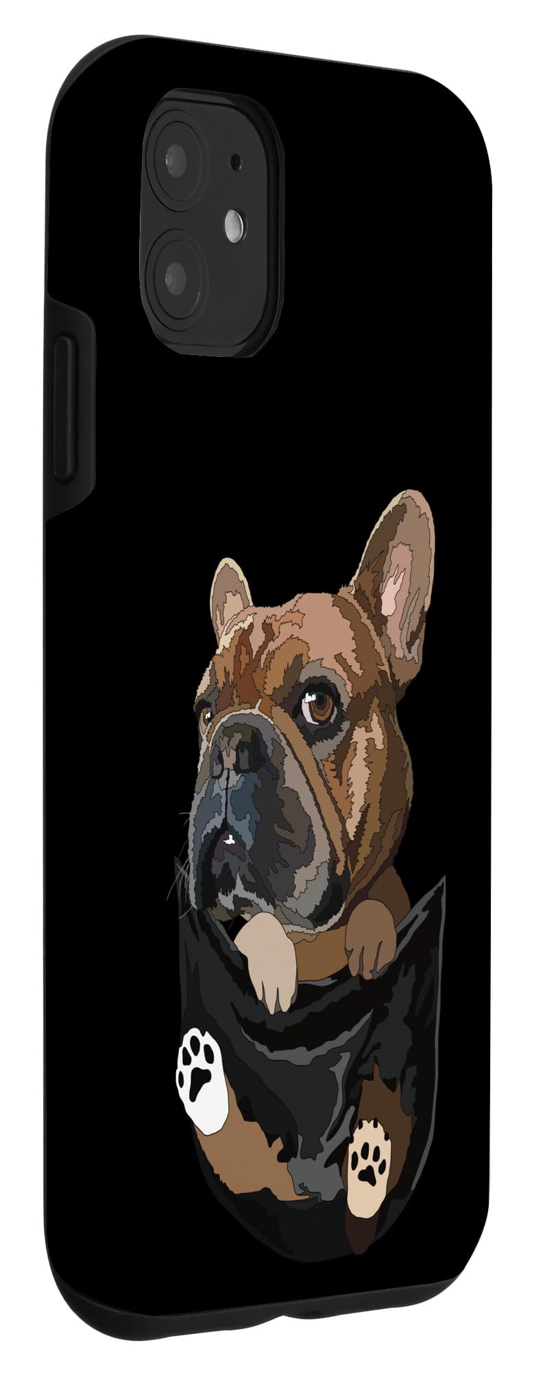 iPhone 11 Frenchie Puppy French Bulldog Lover Dog In Pocket Mom Dad Case - Image 3