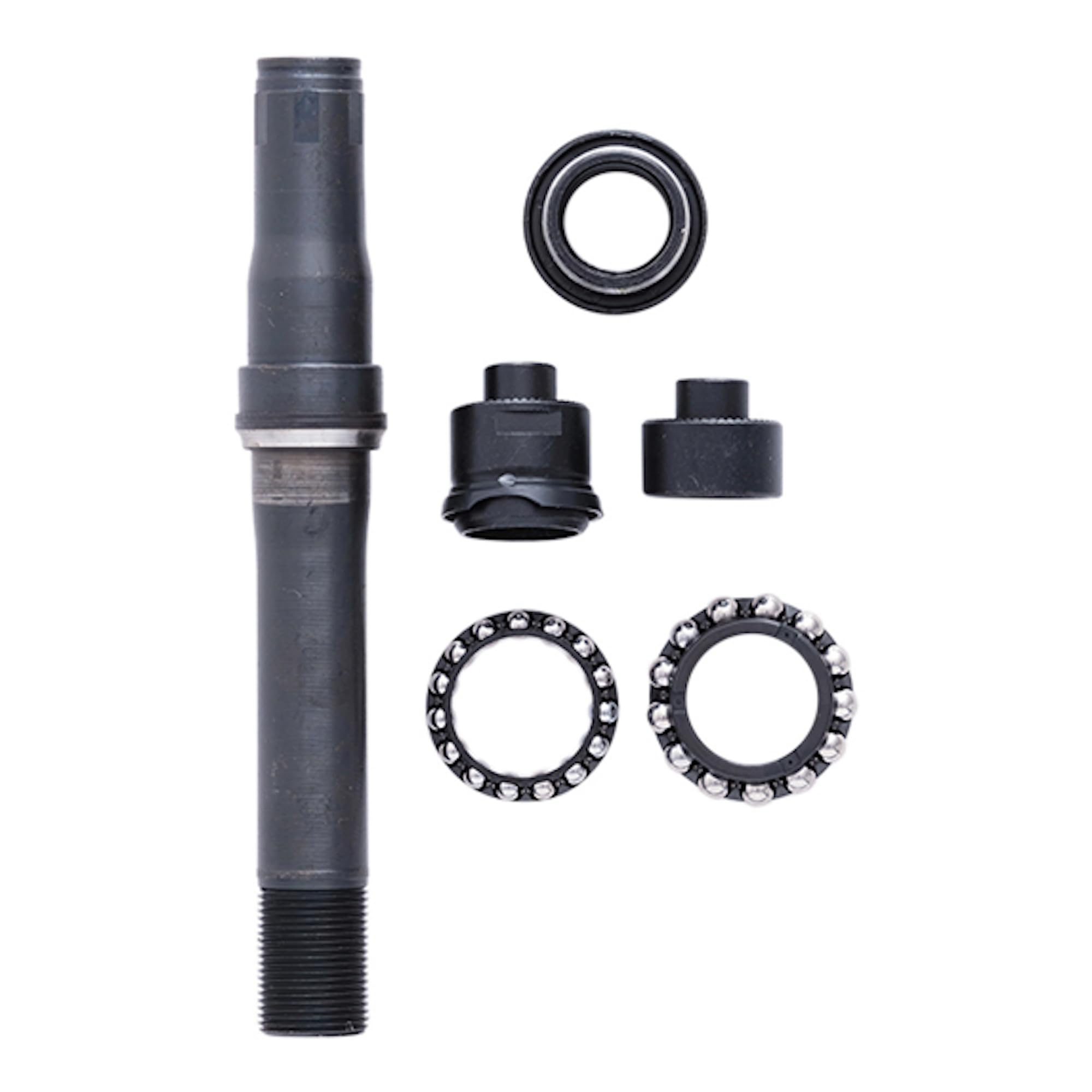 Shimano Spares FH-MT500-B complete hub axle, 152 mm