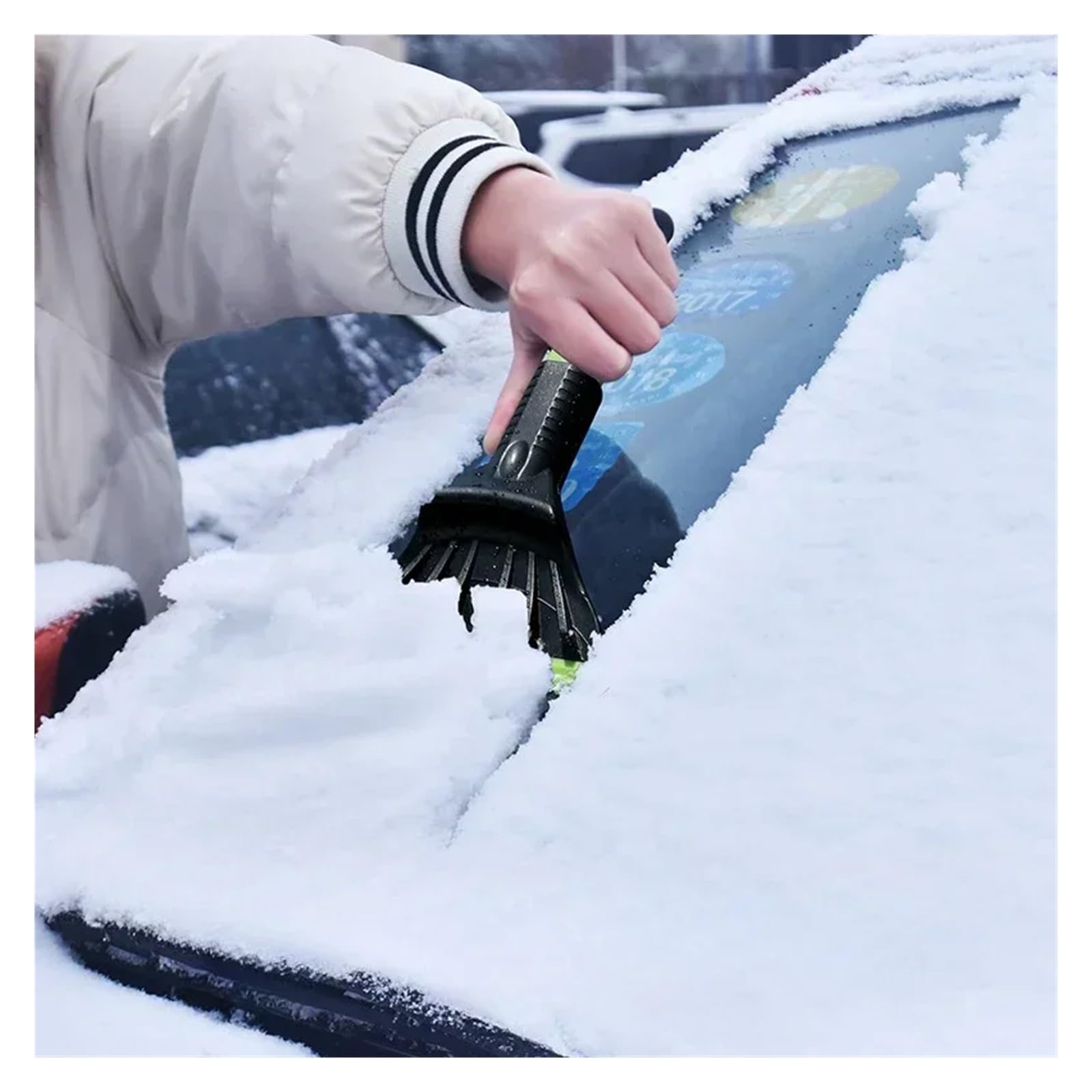 Eiskratzer Auto Eiskratzer for Autos und kleine LKWs, Frostentfernung, unzerstörbar, Auto-Windschutzscheiben-Entfroster, Auto-Winterzubehör, Werkzeuge