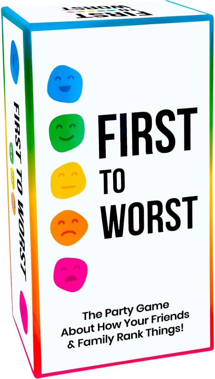 Party Game - The Card Game of Polarizing Priorities - How Will Your Friends and Family Rank Things? - for Kids, Adults, Families, Fun Parties and Board Games Night with Your Group