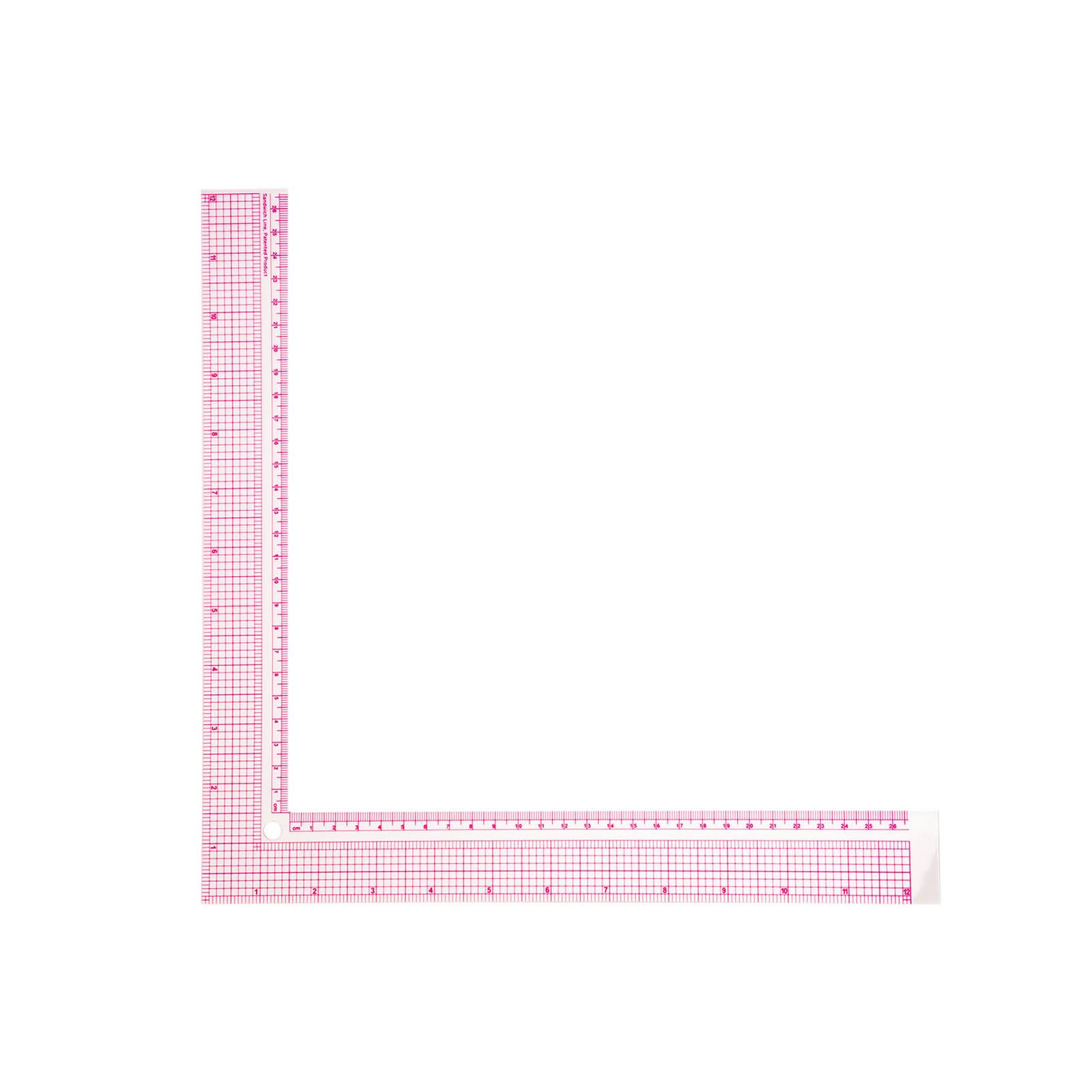 Tsophreniq B Professional Patchwork Rule Craft Angles Measurement Multifunctional Corner For Accurate Measurements Craft