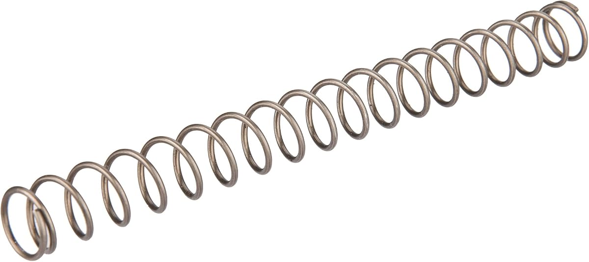Lancer Tactical M120 Resorte de compresión de acero inoxidable, resorte de extensión de acero inoxidable plateado, para reparaciones en el hogar, proyectos de bricolaje, tono plateado