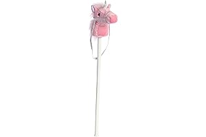 Rideable Giddy-Up Friends™ Fantasy Unicorn Hobby Horse - Pink