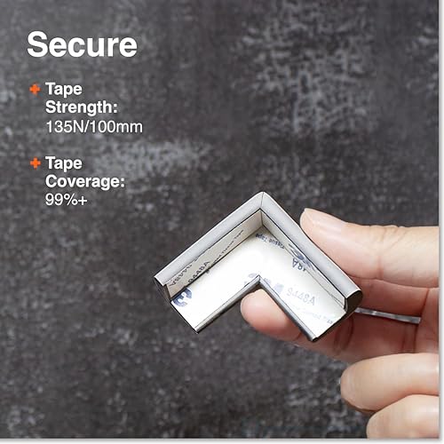 Miniatura 42 de Roving Cove "borde y Esquina Cojín de seguridad pre-taped esquinas; Premium childproofing Edge Corner Guardia – Niño seguridad seguridad en el hogar