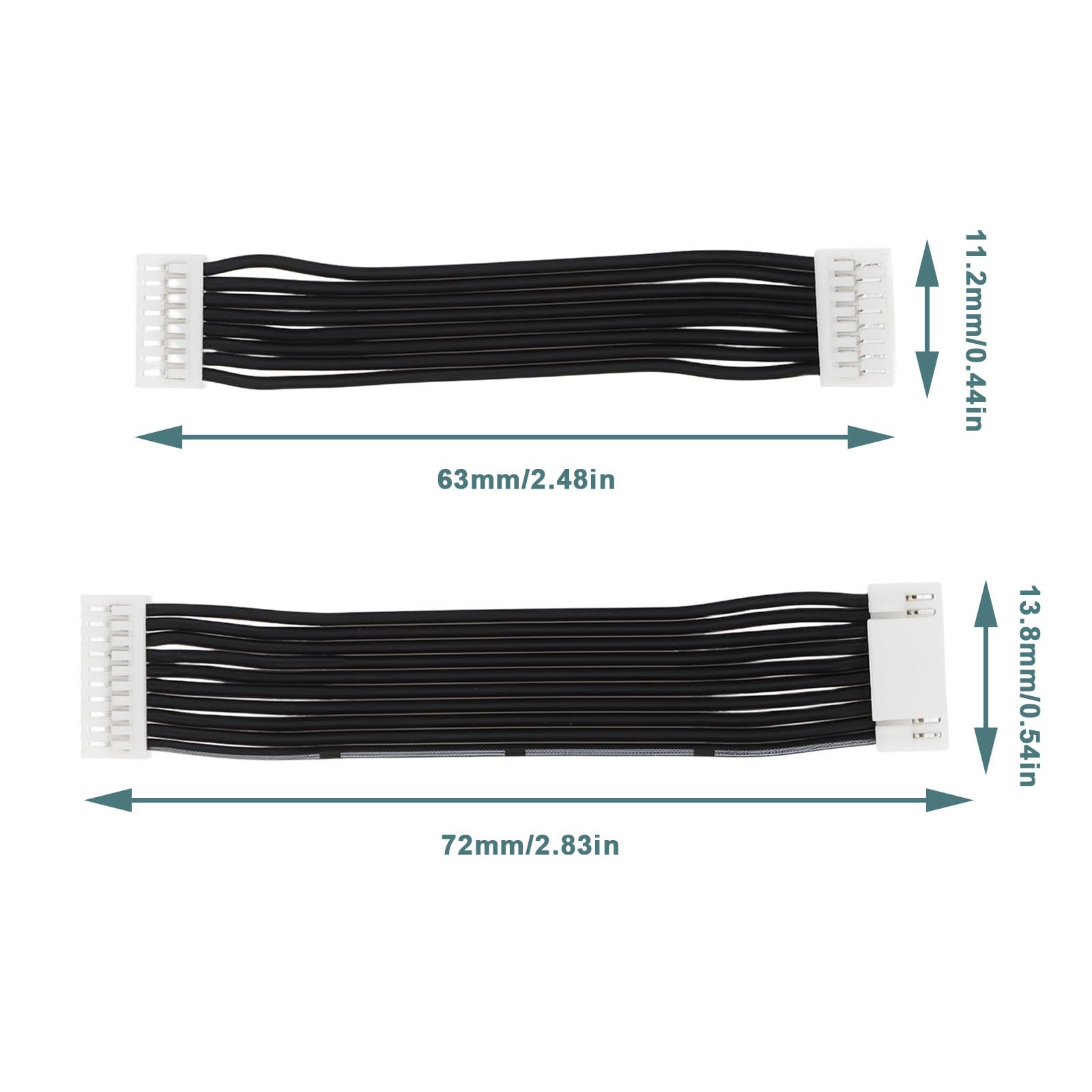 eMagTech 1set Drone Gimbal Interface Cable 8pin 10pin Compatible with DJI Inspire 1 X3 X5 - Image 4