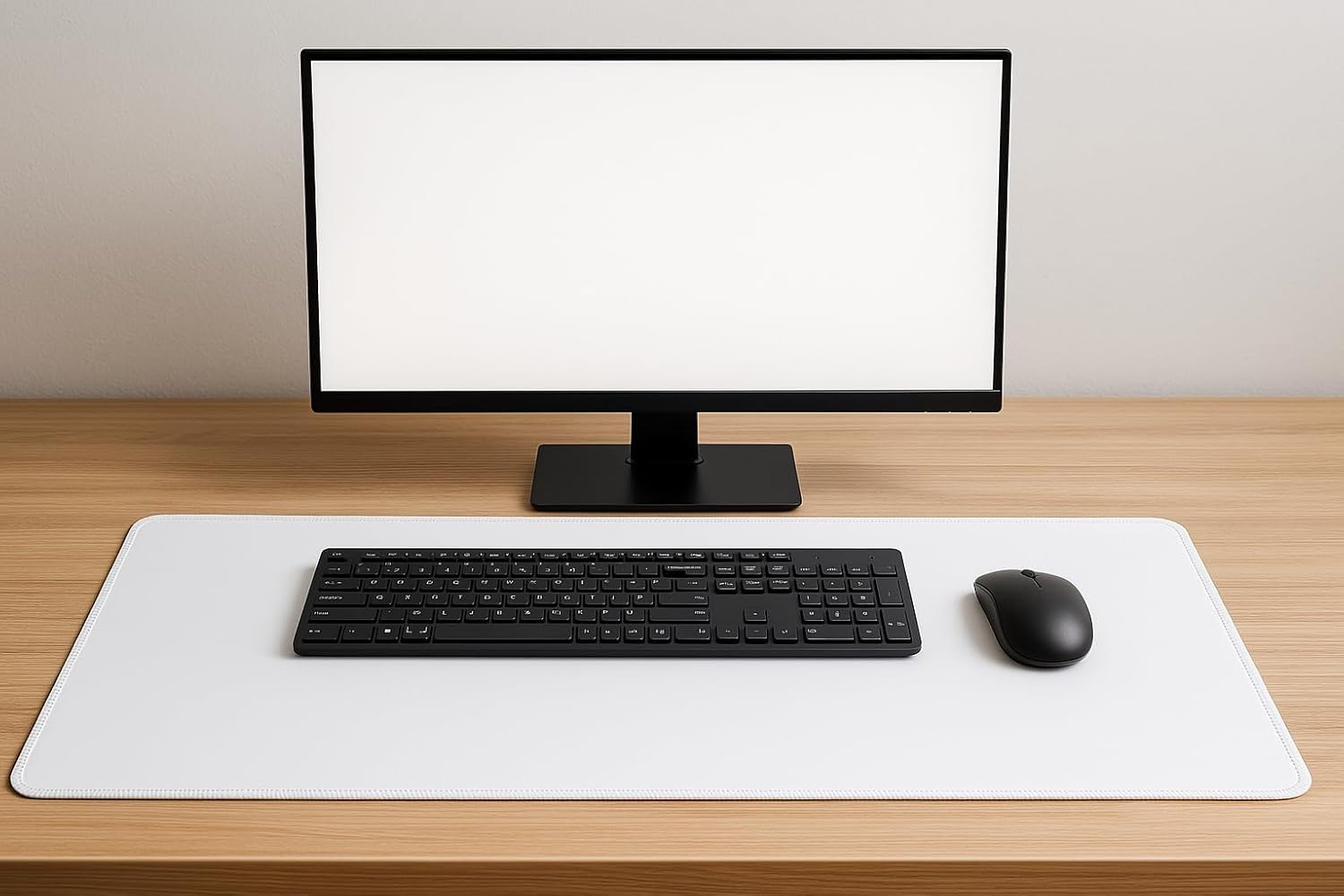 Sublimation Mouse Pad Blanks Bulk (14x24 Inches - Quantity: 5) - Sublimation Desk Mat Blanks - White Mouse Pad XXL - White Large Mousepad - Blank Extended Gaming Desk Mats - Make Your Own Mousepad