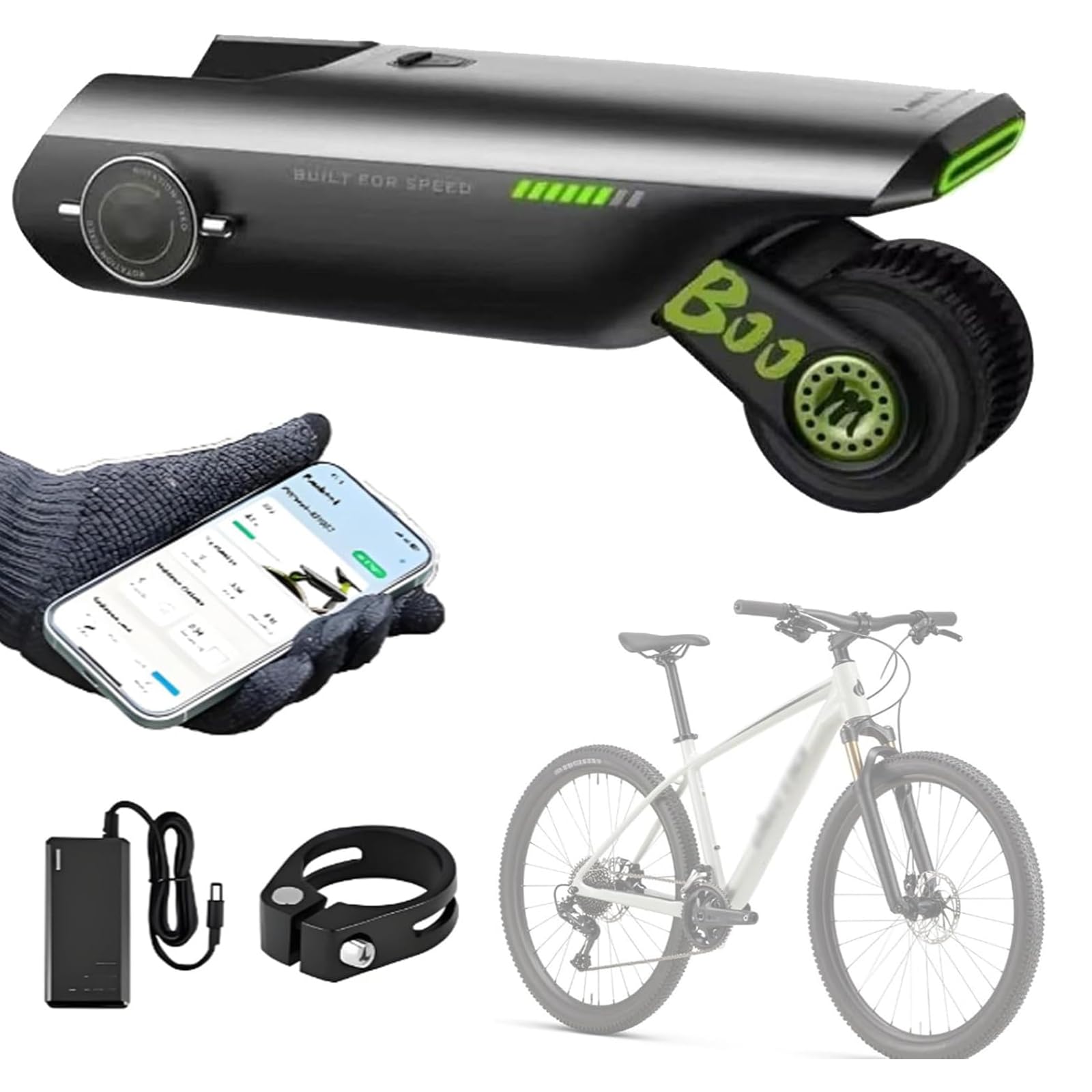 ZHENYUWANG Bicycle Power-Assist E-Bike Conversion Kit