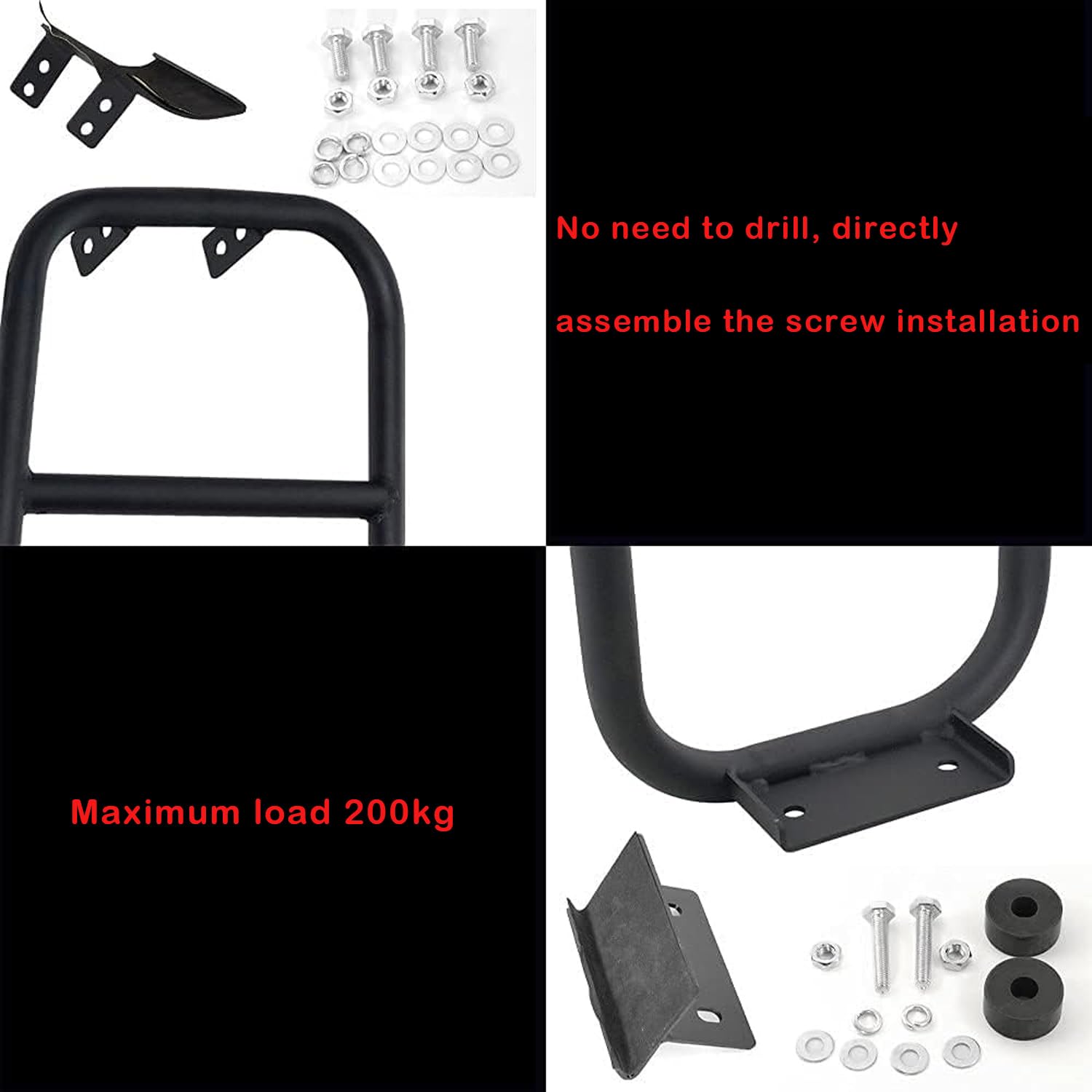 Archaic Échelle de hayon pour Suzuki Jimny JB23 JB33 JB43 1998-2017,Échelle de Queue échelle de Cross-Country pour Jimny