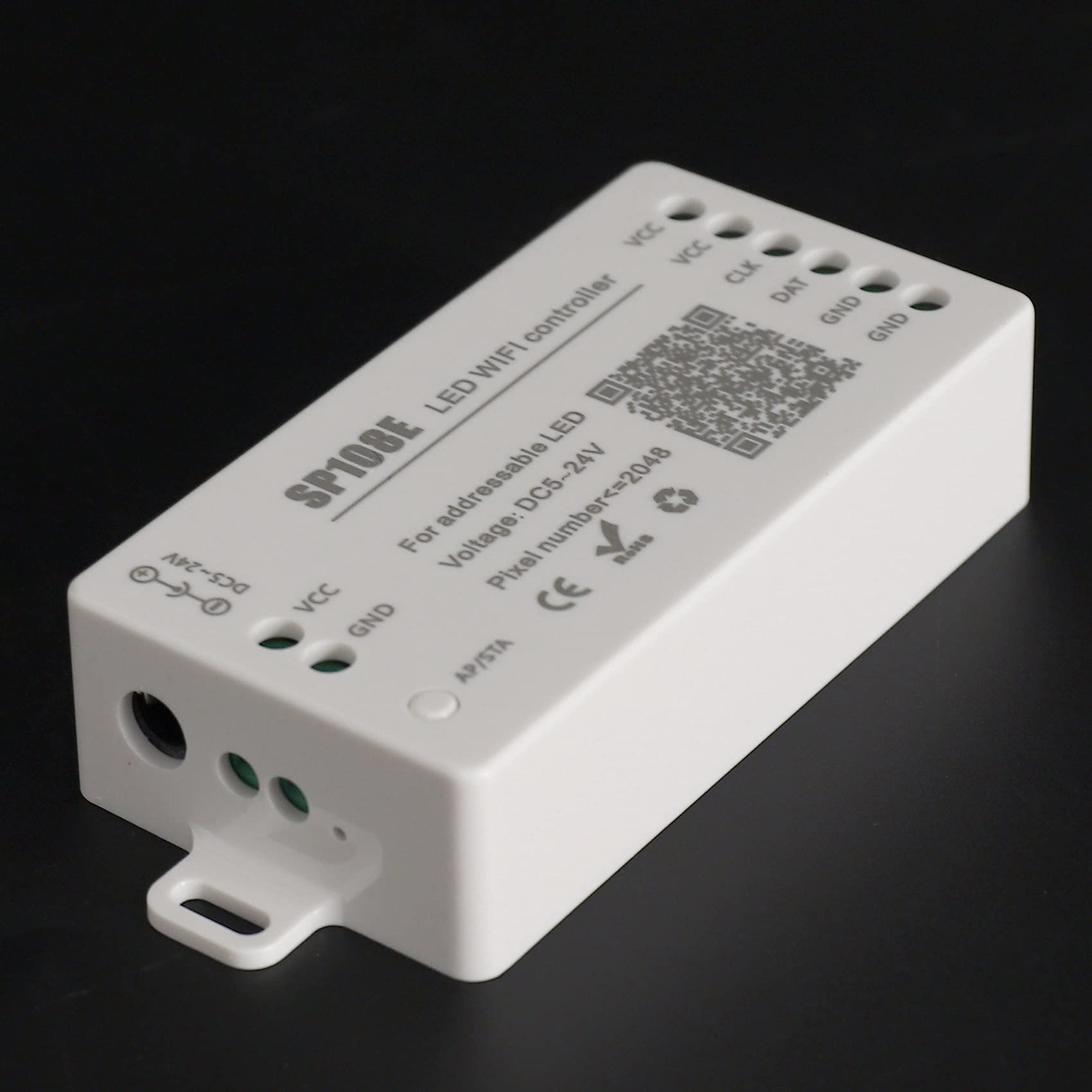 SP108E LED WiFi Controller WS2812B WS2813 Etc Modulo Luce Intelligente APP Controllo Wireless iOS 10/Android 4.4 DC5-24V