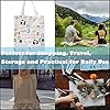Romantic Comedy Film Gift To All I've Loved Before Lara Jean And Peter K Movie Tote Bag for TATBILB Movie Lovers, Beige Tote, One Size #5