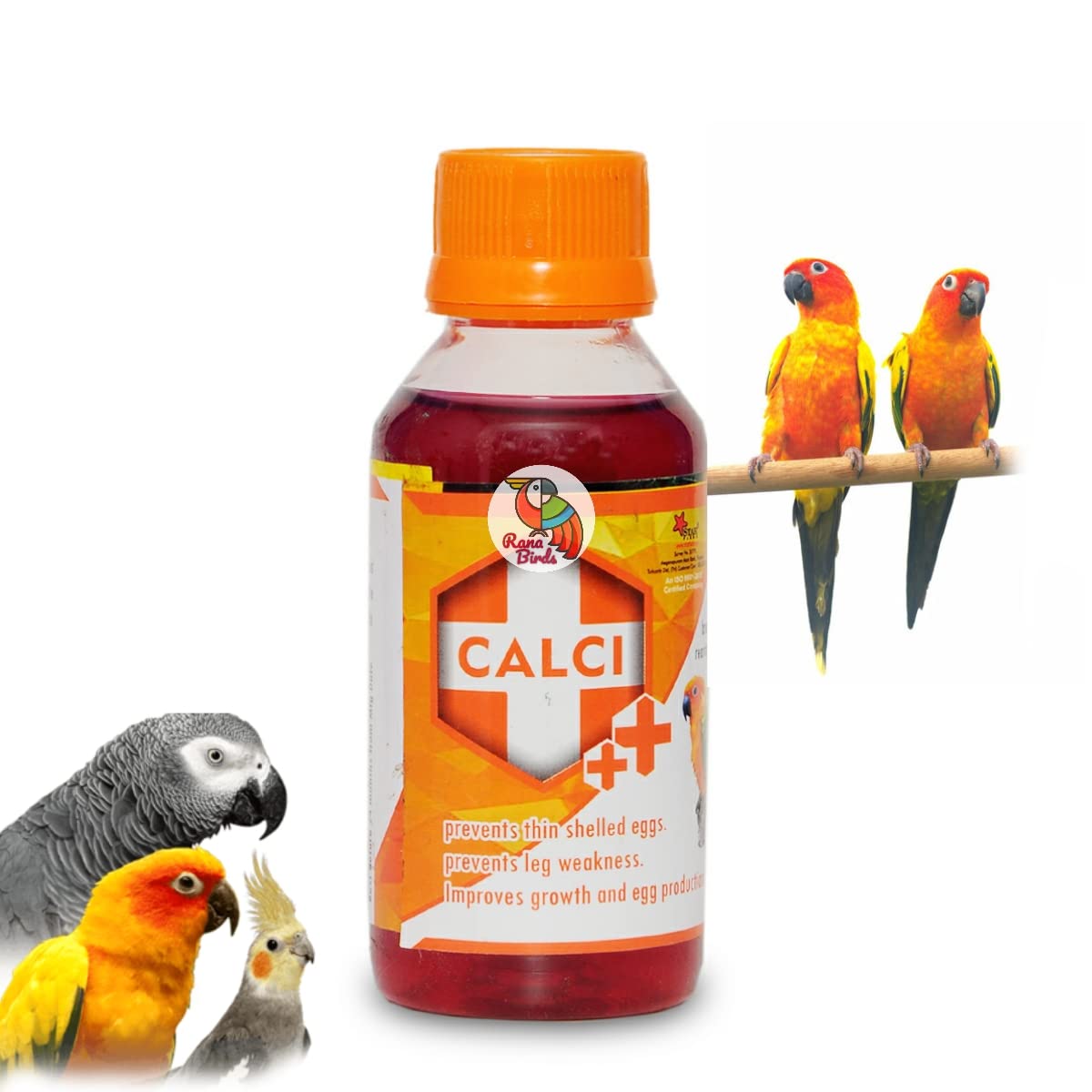 STAR FARMS Calci Plus Suitable for All Birds/Prevents Thin Shelled Eggs, Prevents Leg Weakness, Improves Growth & Egg Production… (60 ML) (B0D5DMDQH7) Amazon Price History, Amazon Price Tracker