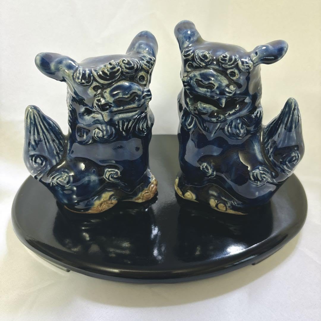 シーサー 獅子 陶器 置物 壺屋焼 やちむん 沖縄 工芸 土産