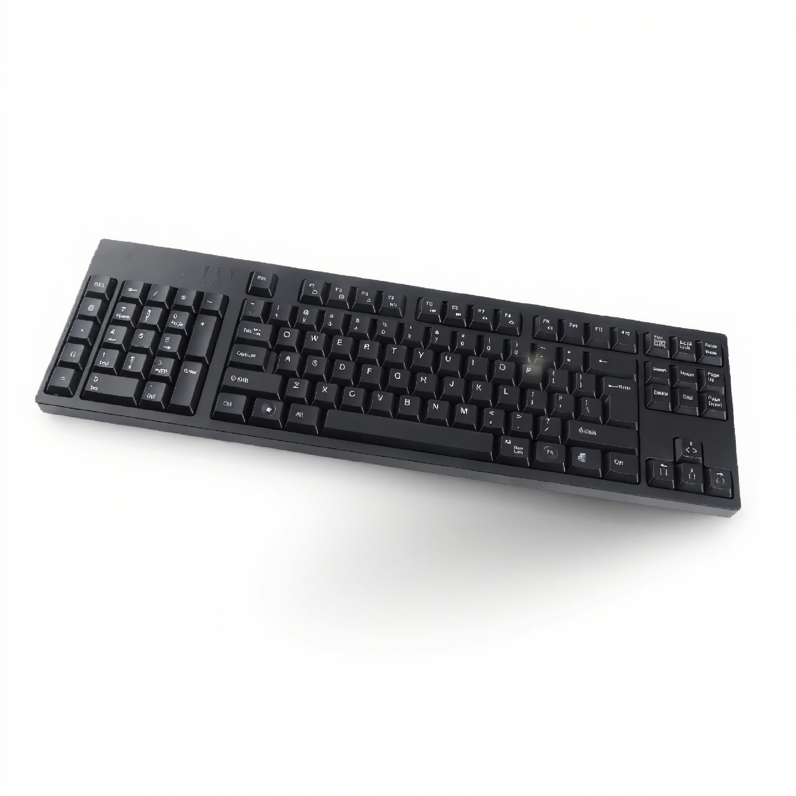 Tastiera per mancini, 109 tasti, design ergonomico, tastiera micro Connect con tastierino numerico sinistro, tastiera da ufficio facile da usare per scuola aziendale