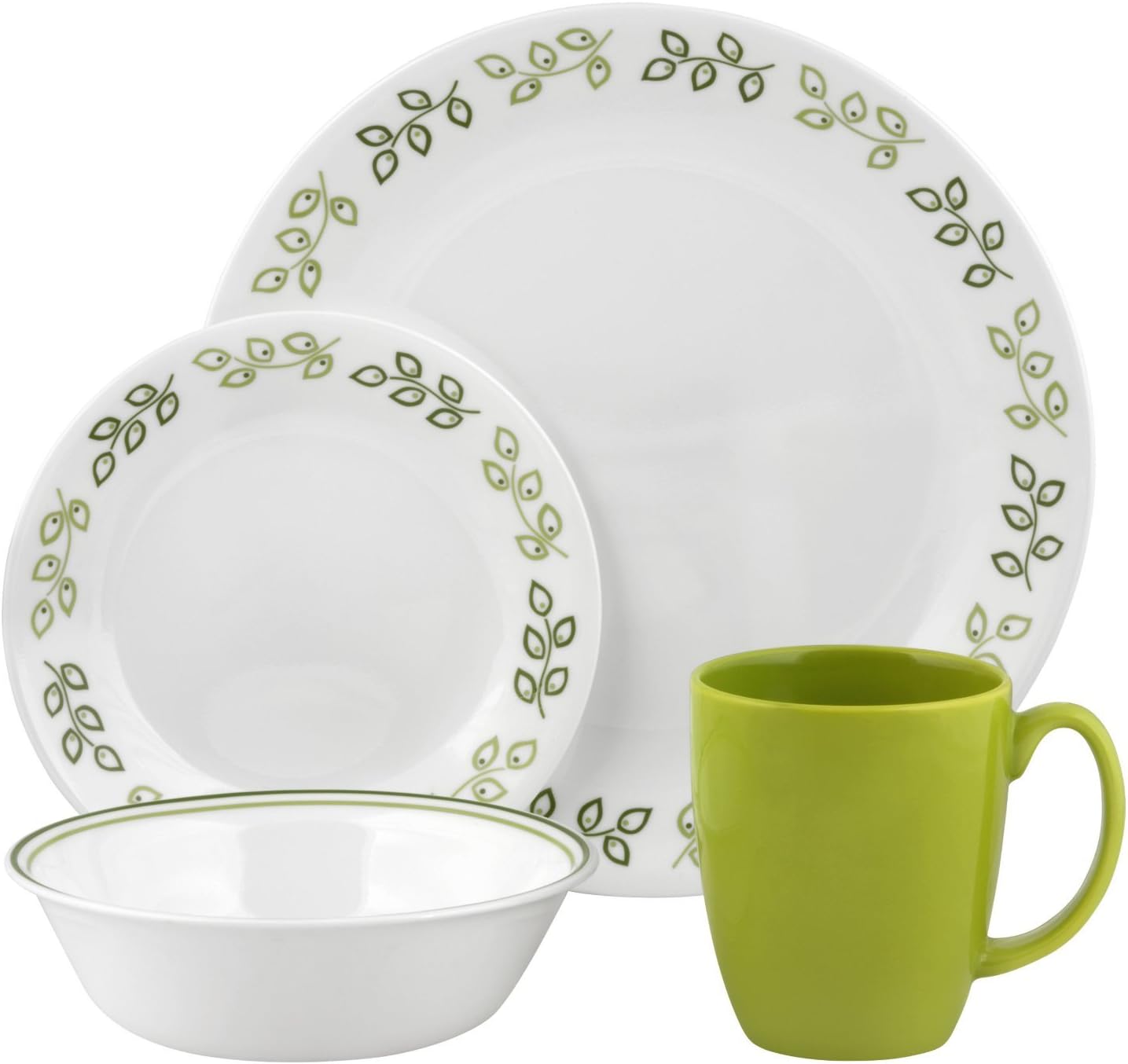 Corelle Neo Leaf 16pc Dinner Set