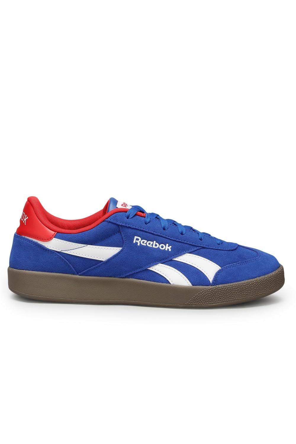Reebok Unisex Smash Edge Trainers, Vector Blue/Vectorred/Gum, 38.5 EU