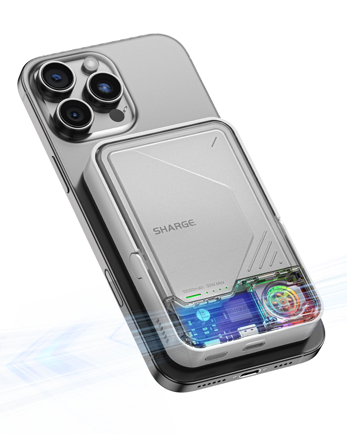 SHARGE ICEMAG 2 モバイル バッテリー SHARGE ICEMAG 2 Wirless Power Bank 10,000mAh Qi2 power bank