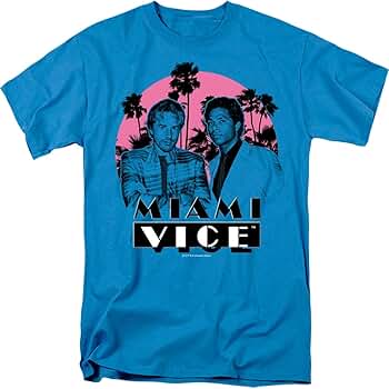 トップス Miami Vice (2006) Promotional T-Shirt 2006 Miami Vice Movie Promo Shirt (Size | Depop
