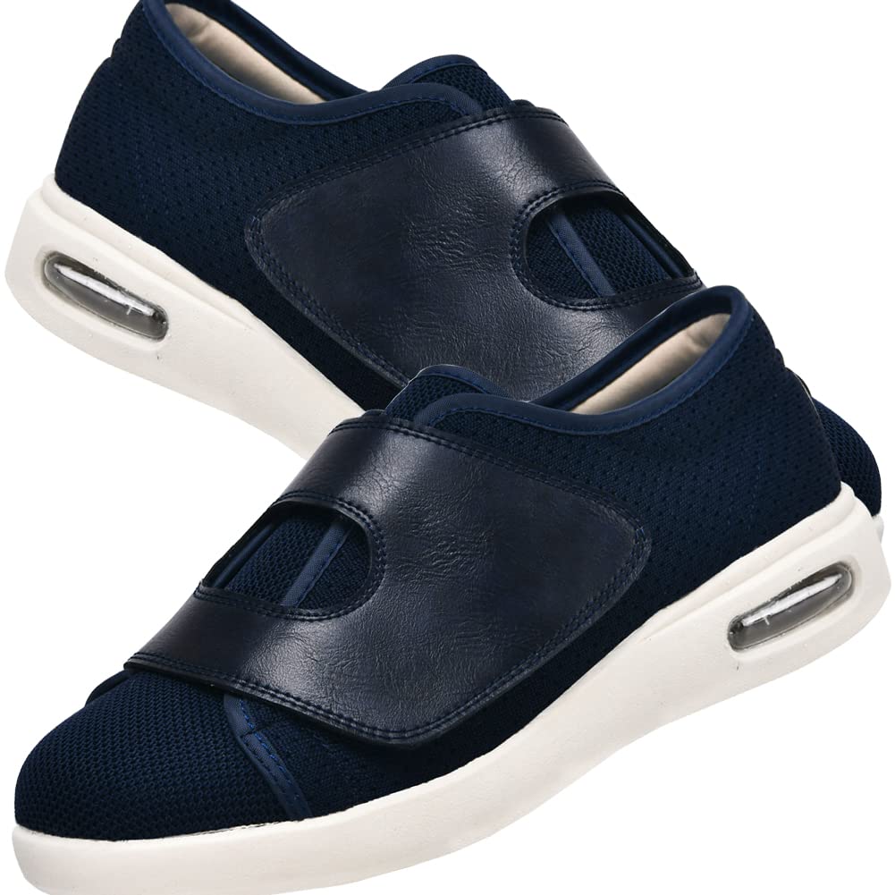 Scarpe Da Ginnastica Alte Uomo In Pelle - Comode, Ortopediche, Antiscivolo, Calde, Con Supporto Arco Plantare, Stivaletti Sportivi - 5