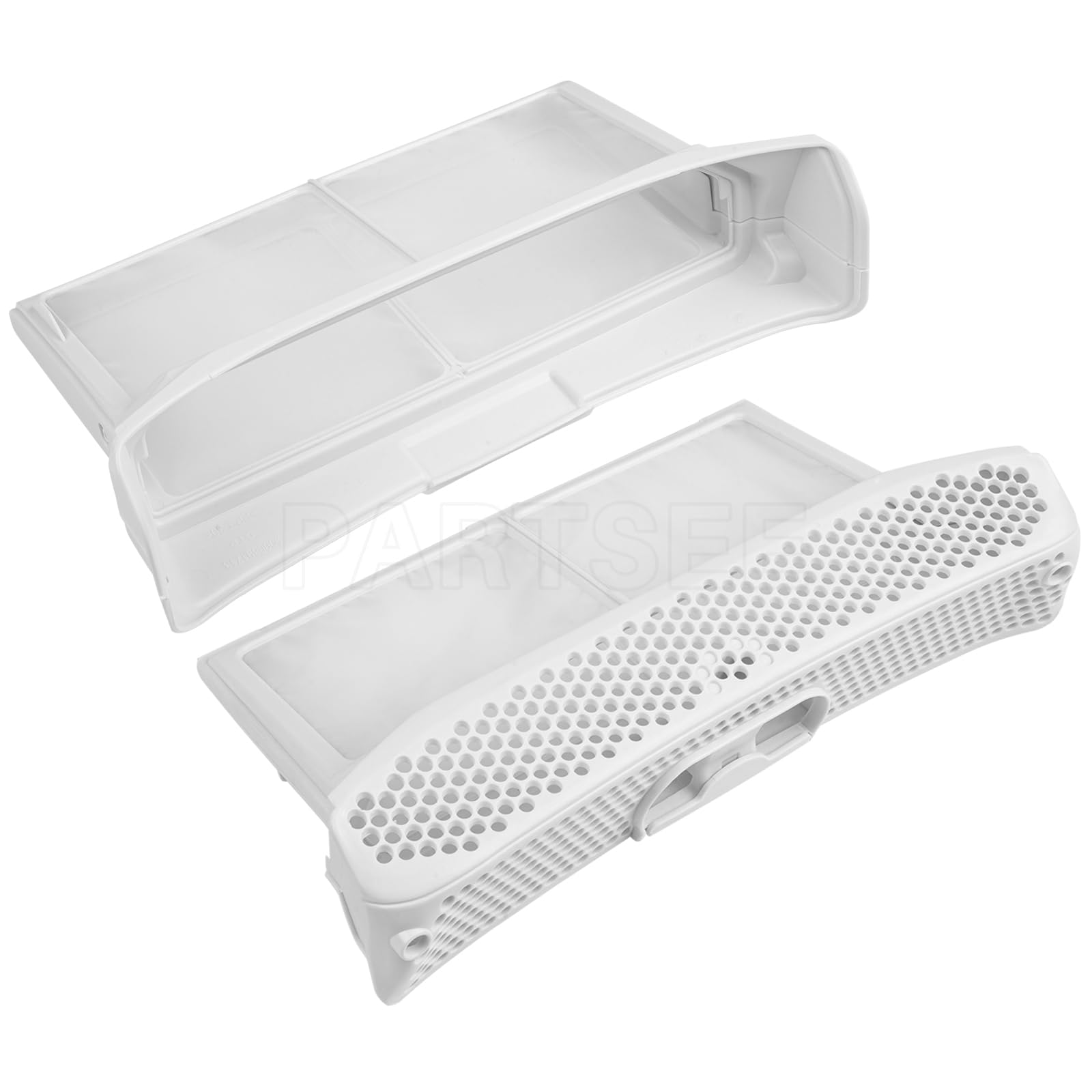 Flusensieb Filter für Bosch/Siemens/Neff/Constructa Wäschetrockner 00656033/656033 wie iQ300 iQ500 iQ700 iQ800 2teilig
