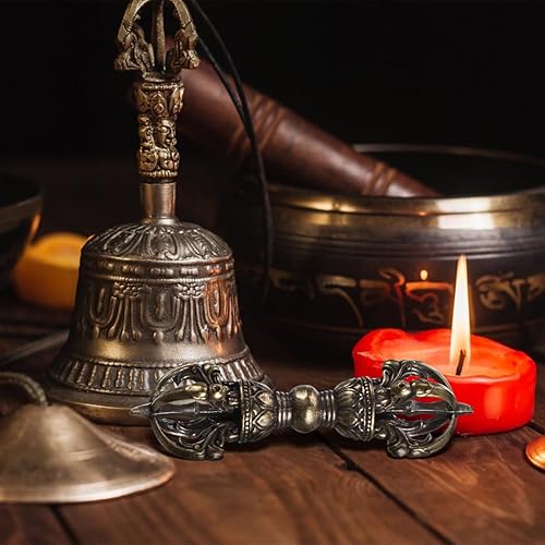 Miniatura 8 de Homoyoyo Budismo Dorje Vajra Phurba Amuleto de latón hecho a mano Nepal Coleccionables