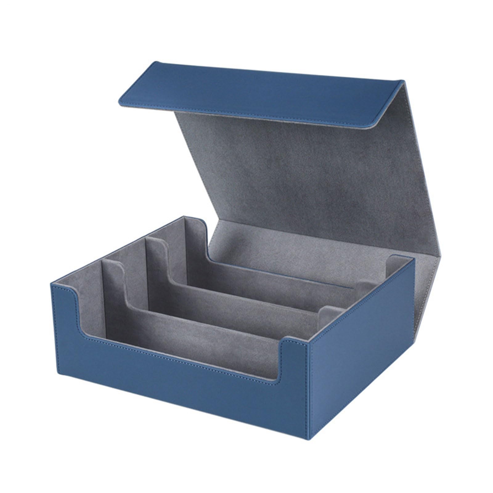 Mekalero C With Dividers Ard Box Portable Storage Ases For Storing Trading Ards Deck With Dividers