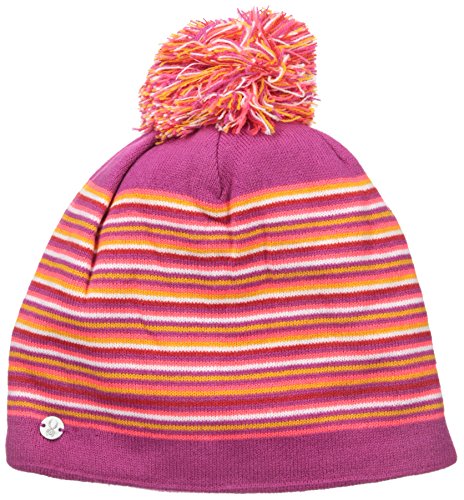Bonnet haut de gamme SPYDER à rayures pour femme moderne