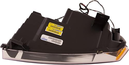 Miniatura 4 de HEADLIGHTSDEPOT Faro delantero compatible con Jeep Grand Cherokee 2005-2007 carcasa cromada halógena derecha del lado del pasajero conjunto de faro