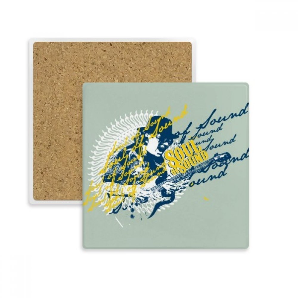 Guitar Coaster en pierre pour sublimer vos soirées musicales entre amis