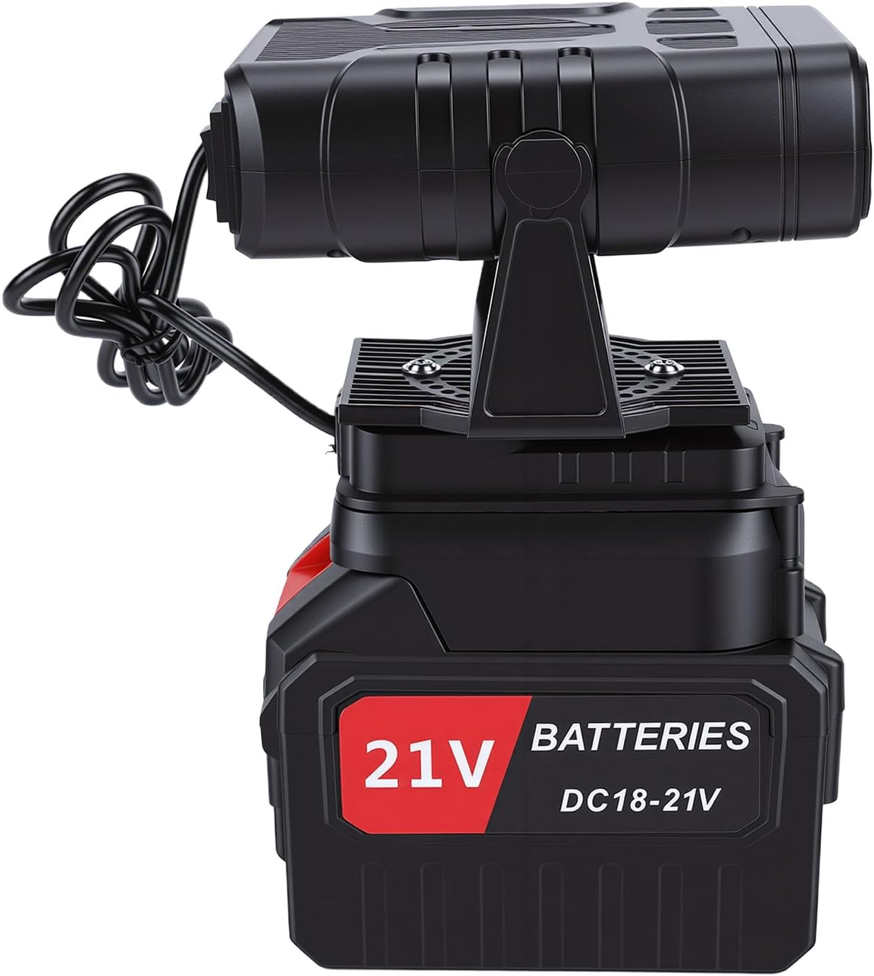 Calefactor Eléctrico Portátil con Termostato y 2 Modos de Calor