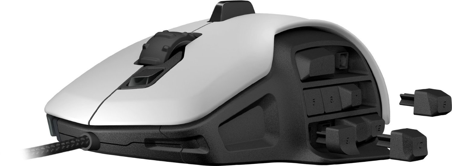 Amazon.co.jp: ROCCAT Nyth - MMO Gaming Mouse(White) 正規保証