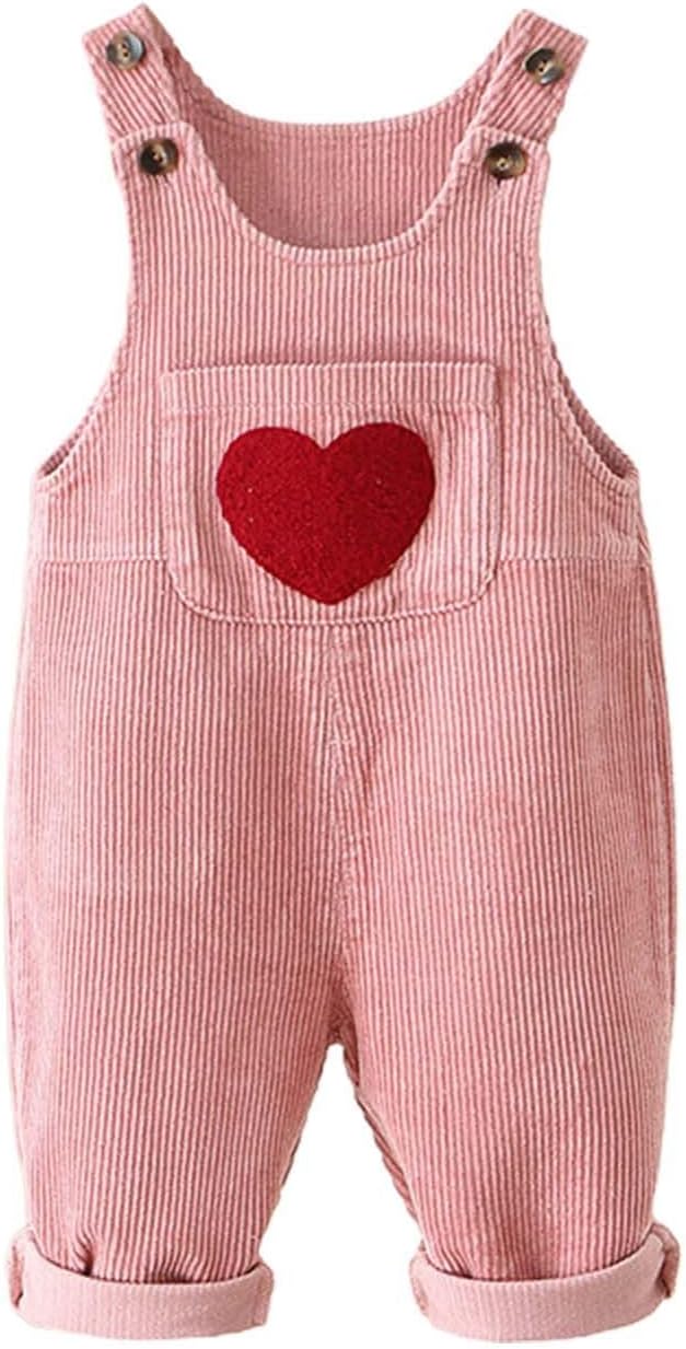 Overalls for Toddler Girls Pull-On Stretch Waist Casual Y2K Workwear Bib Pants Active Lightweight Youth Sports Jumpsuit