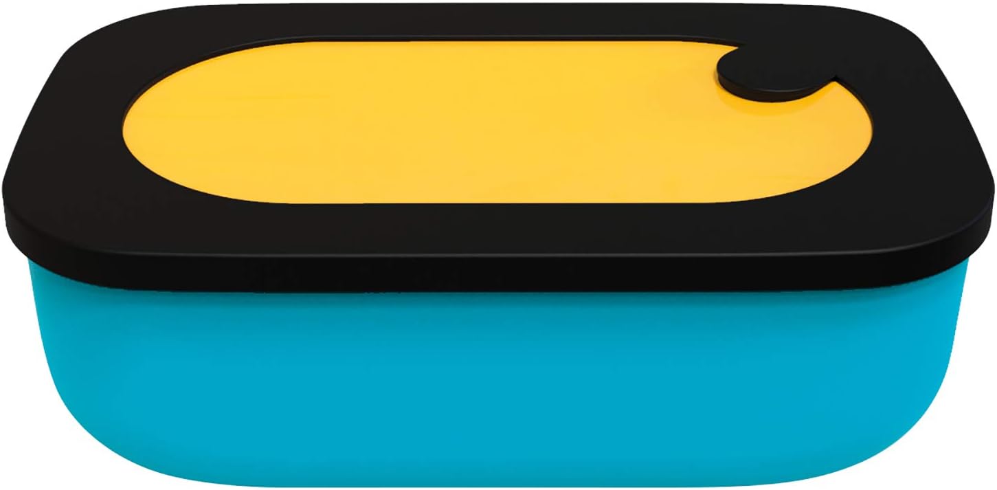 On The Go Lunch Box Blue One Size