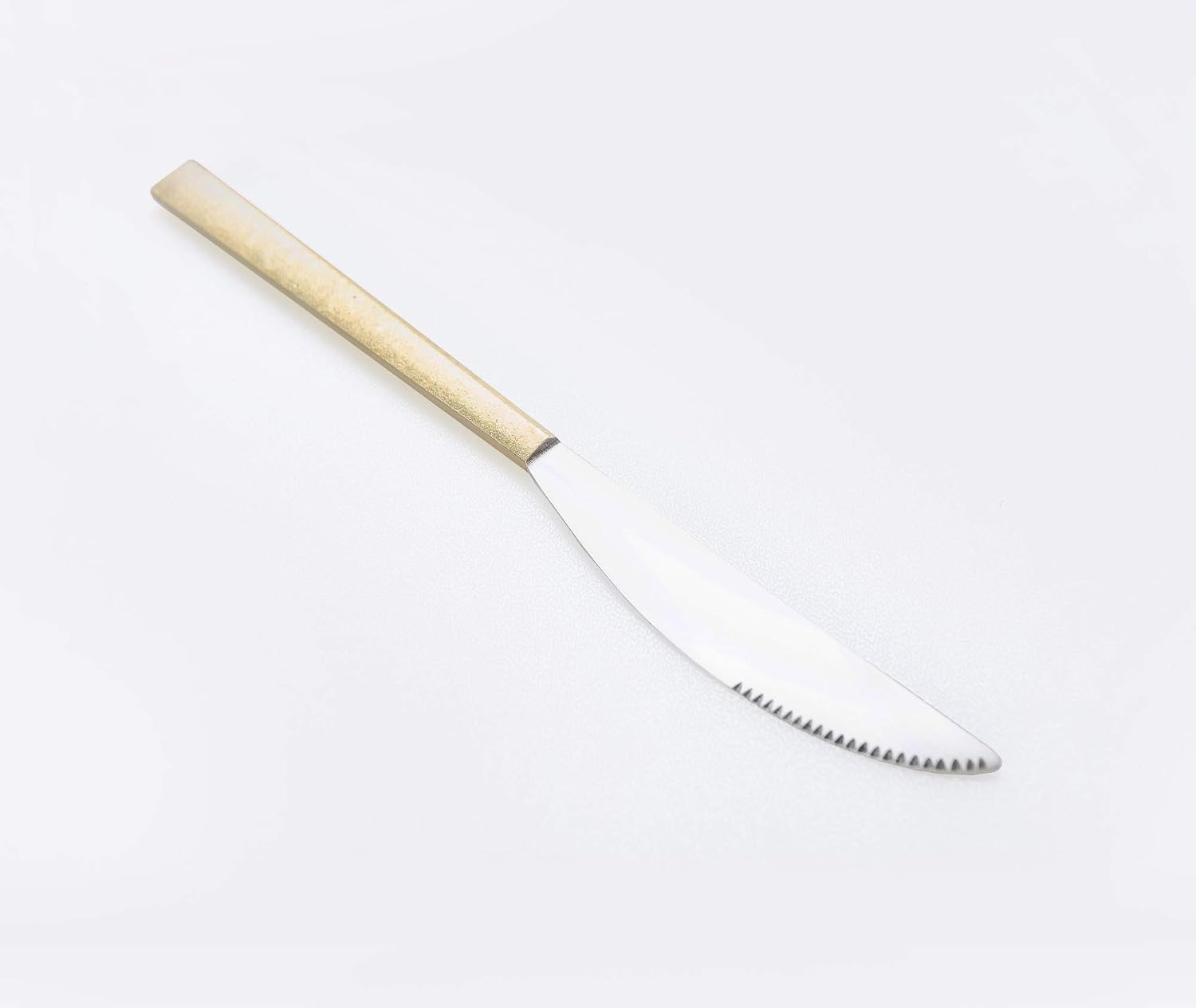 Futagami Handcrafted Brass & Silver Table Knife with Ihada Finish